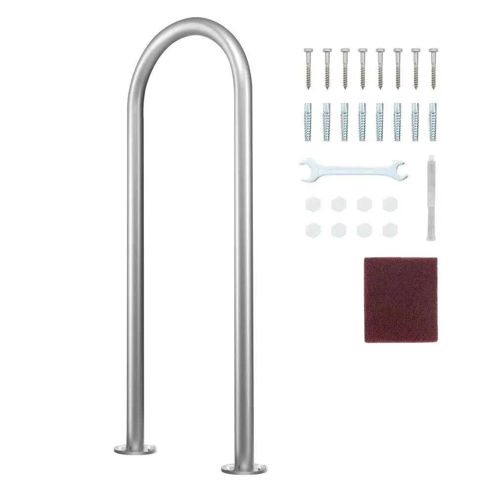

Aquatic Safety Handrail 36 x 13 Inch Aluminum with Base for indoor and Outdoor Use
