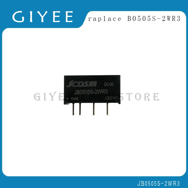 JB0505S-2WR3 replaces B0505S-2WR3 DC-DC isolated power module 5V to 5V 400mA 2W short circuit protection