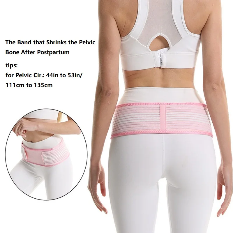 

1 piece Postpartum Recovery Band Neoprene Adjustable Sacroiliac SI Joint Hip Belt - Breathable, Anti-Slip Hip Brace For Women