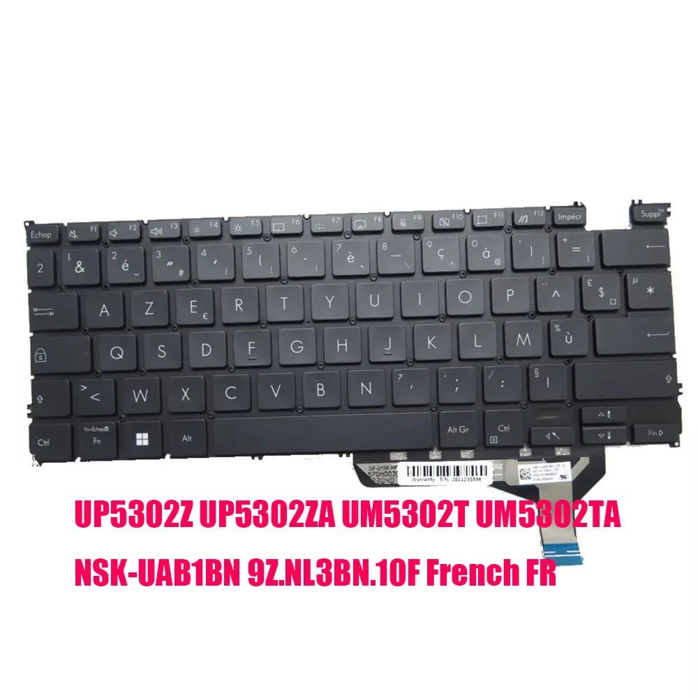 Laptop Keyboard For ASUS Zenbook S 13 Flip OLED UP5302Z UP5302ZA UM5302T UM5302TA With Backlit  US/TW/FR Black