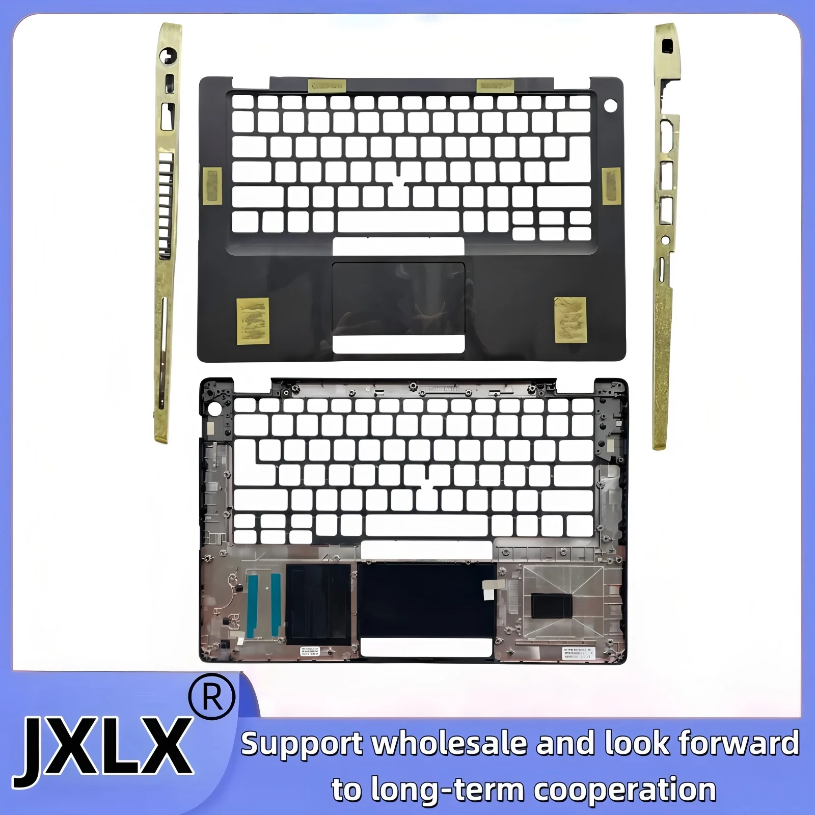 jxlx-®-dell-latitude-5400、5401、5402ノートパソコン用、新品の上部ケース・パームレストカバー（a1899h、0hpcpr）。