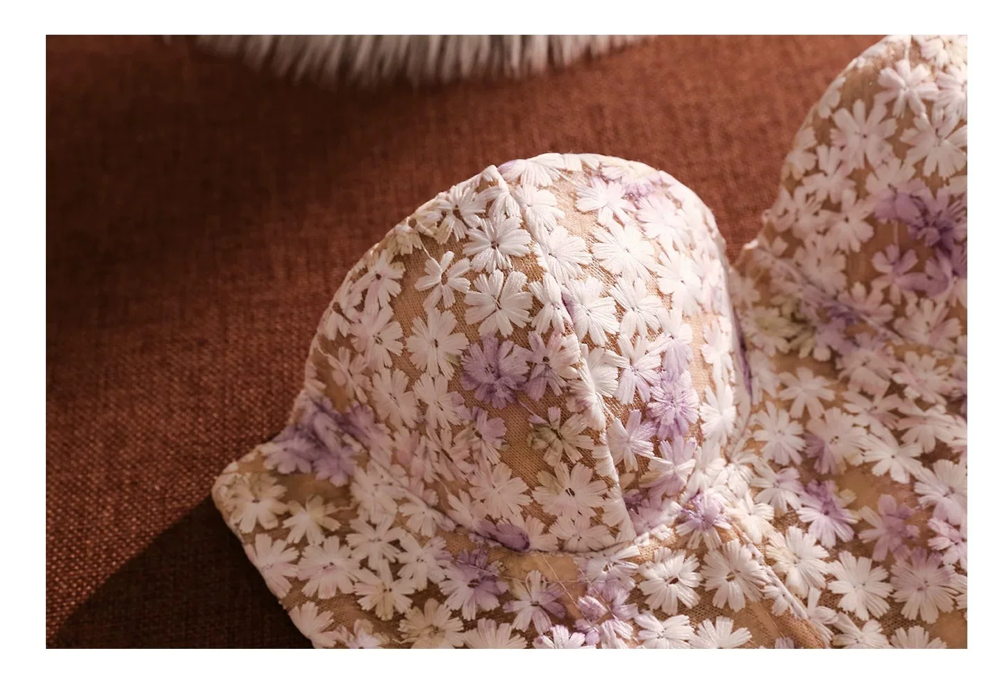 Sweet lace ombre small floral embroidered tube top corset, summer lace-up hot girl corset, wedding and banquet attire.