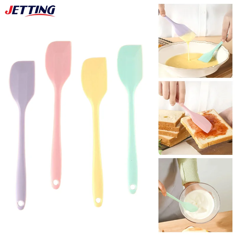 Silicone Cream Spatula Heat-Resistant Non-Stick Spatula Perfect For Cooking Baking & Stirring Food Grade Kitchen Tool