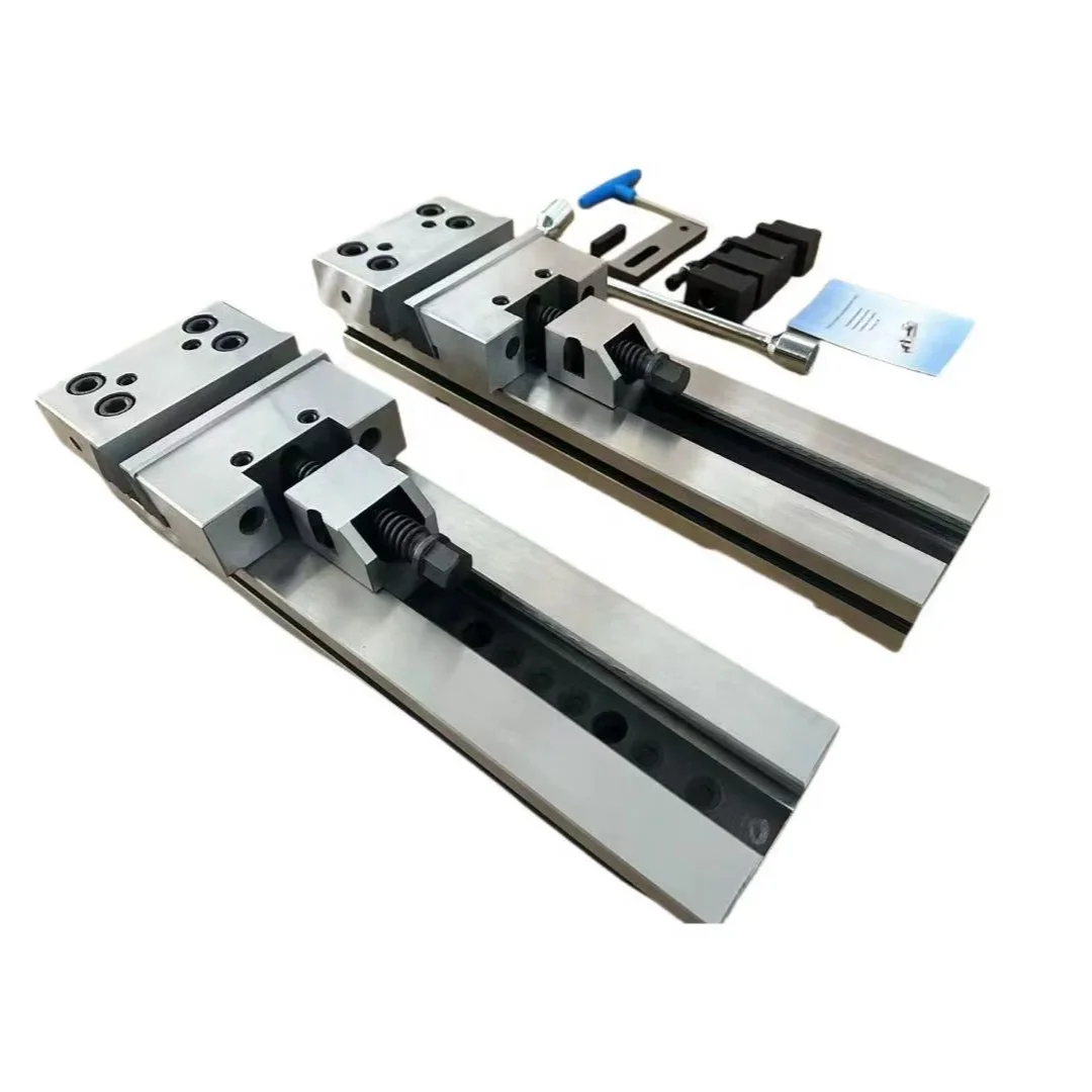 Heavy Duty Manual GT Milling Vise with Gear Core Components-High Load Capacity for Thick Metal Workpieces