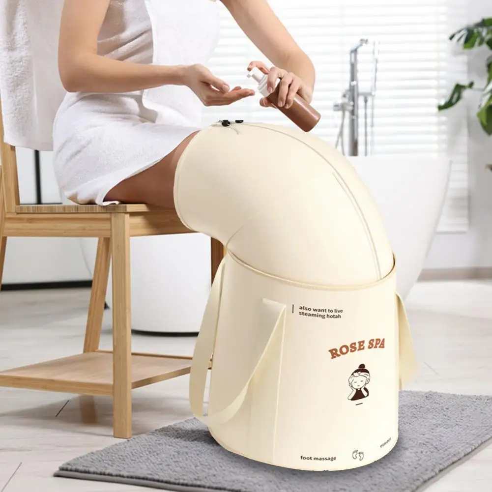 Portable Soaking Bag Portable Collapsible Foot Bath Bucket with Insulation for Hot Soaking Travel Foot Spa Tub Bag for Camping - view 3