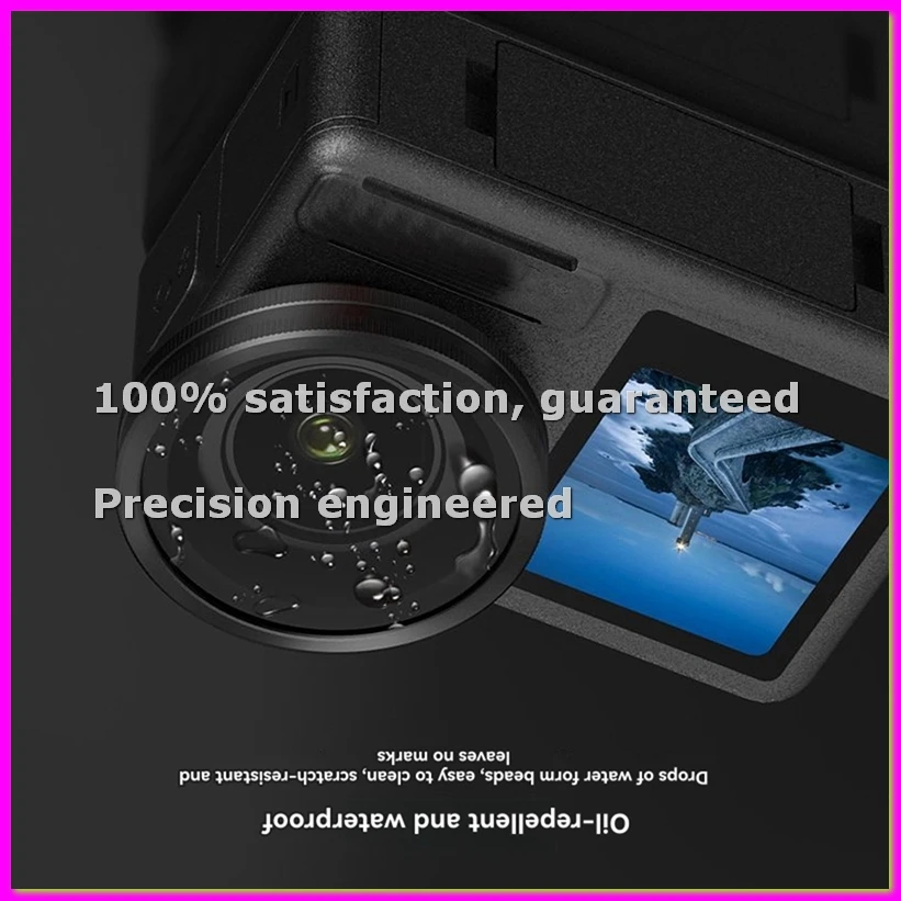 

Wide Angle Lens Filter for Action 5 Pro Camera Extend FOV to 180° HD Clear Wide-Angle Photography Accessory-ABVP