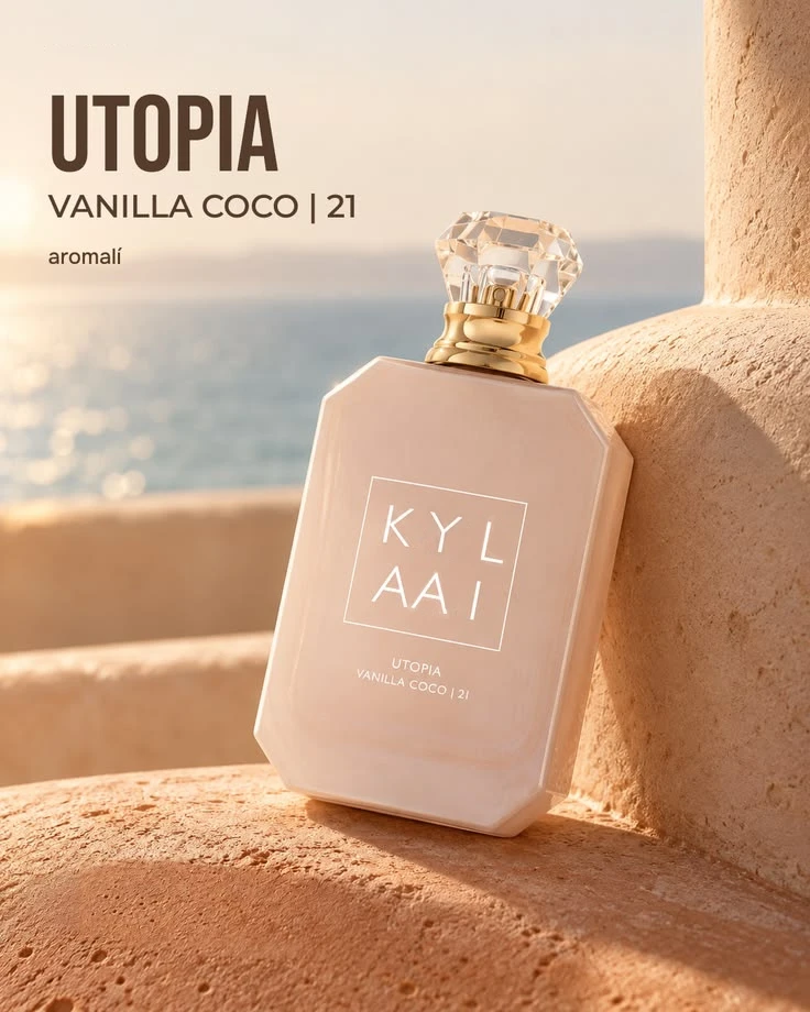 KYL Utopia Vanilla Coco | 21 Eau de Parfum – Warm Coconut & Vanilla Bourbon Intense Fragrance