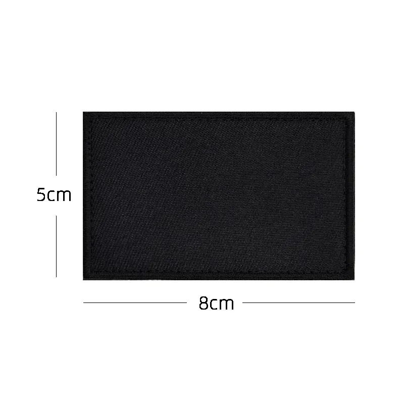 10 Color Blank Reflective Patches on Clothes Hook&Loop Tactical Patch accessory Military Morale Badge Backpack Klett Stickers