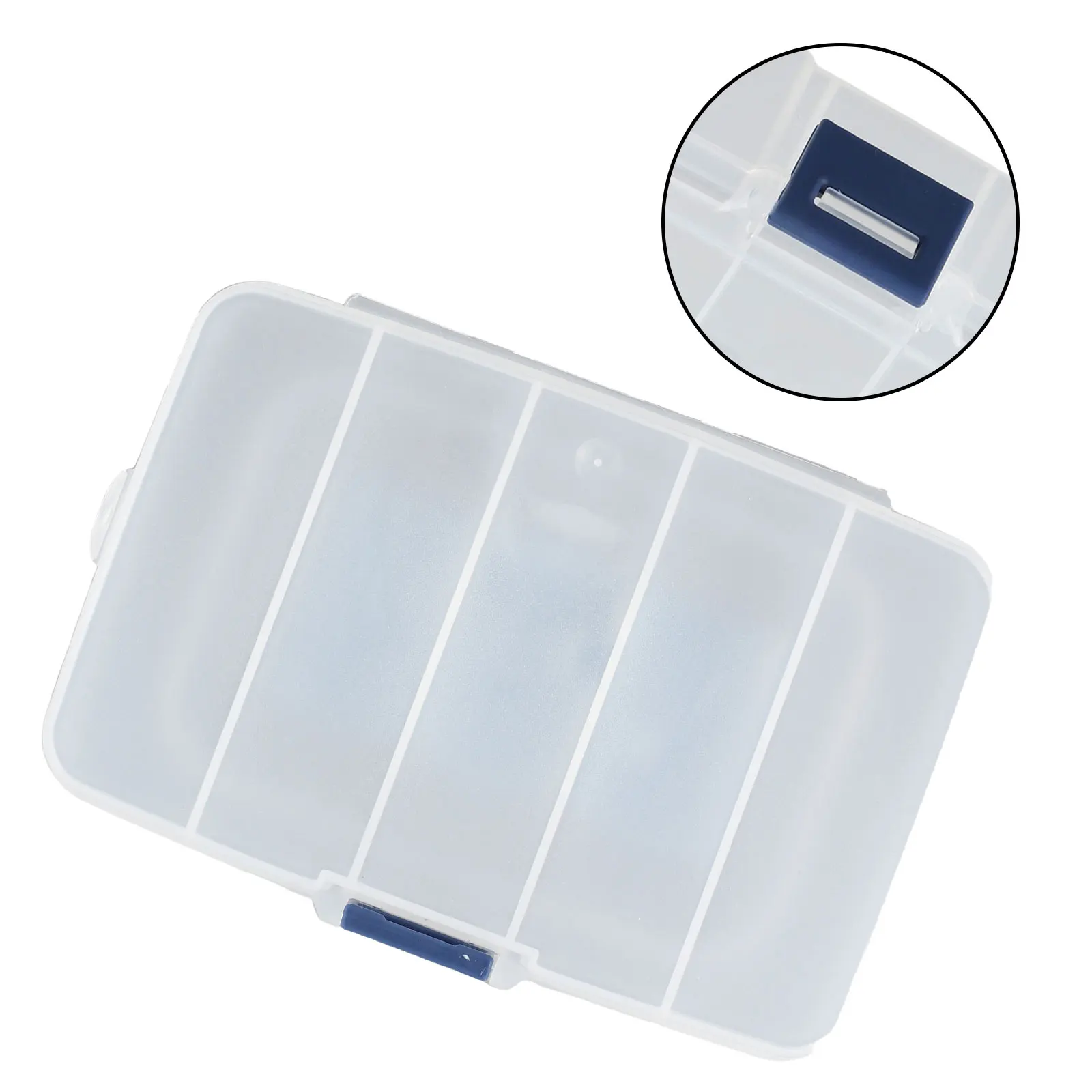 1PC Translucent Plastic Tool Screws IC Storage Box Craft Organizer Small-Part Container Case For Fishing Gear Bait Hardware-Tool