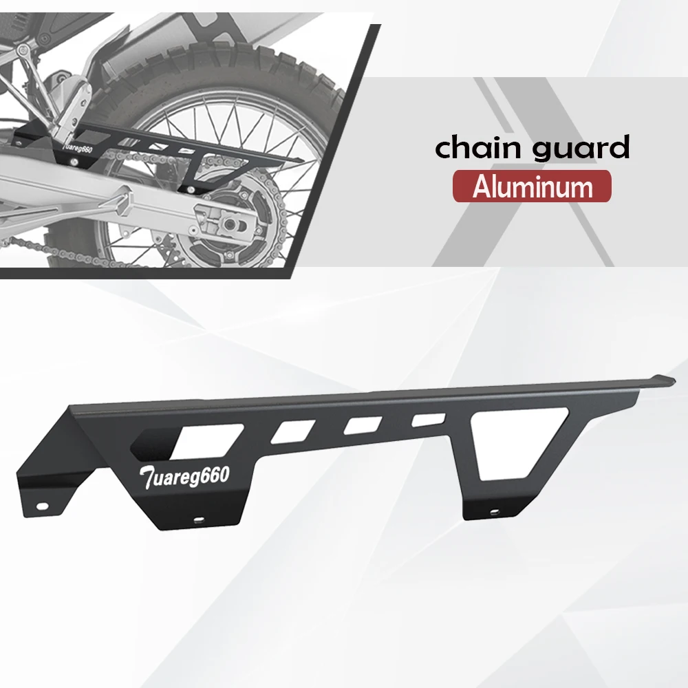 

For Aprilia Tuareg 660 ABS 2022 2023 2024 2025 Motorcycle Accessorie Rear Back Drive Chain Guard Guide Swingarm Cover Protection
