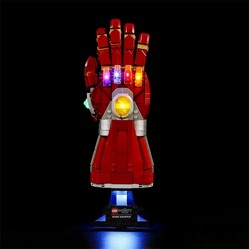 ชุดไฟ LED DIY สำหรับตัวต่อ LEGO 76223 Gauntlet ของขวัญ (เฉพาะไฟ LED เท่านั้น ไม่มีตัวต่อ)