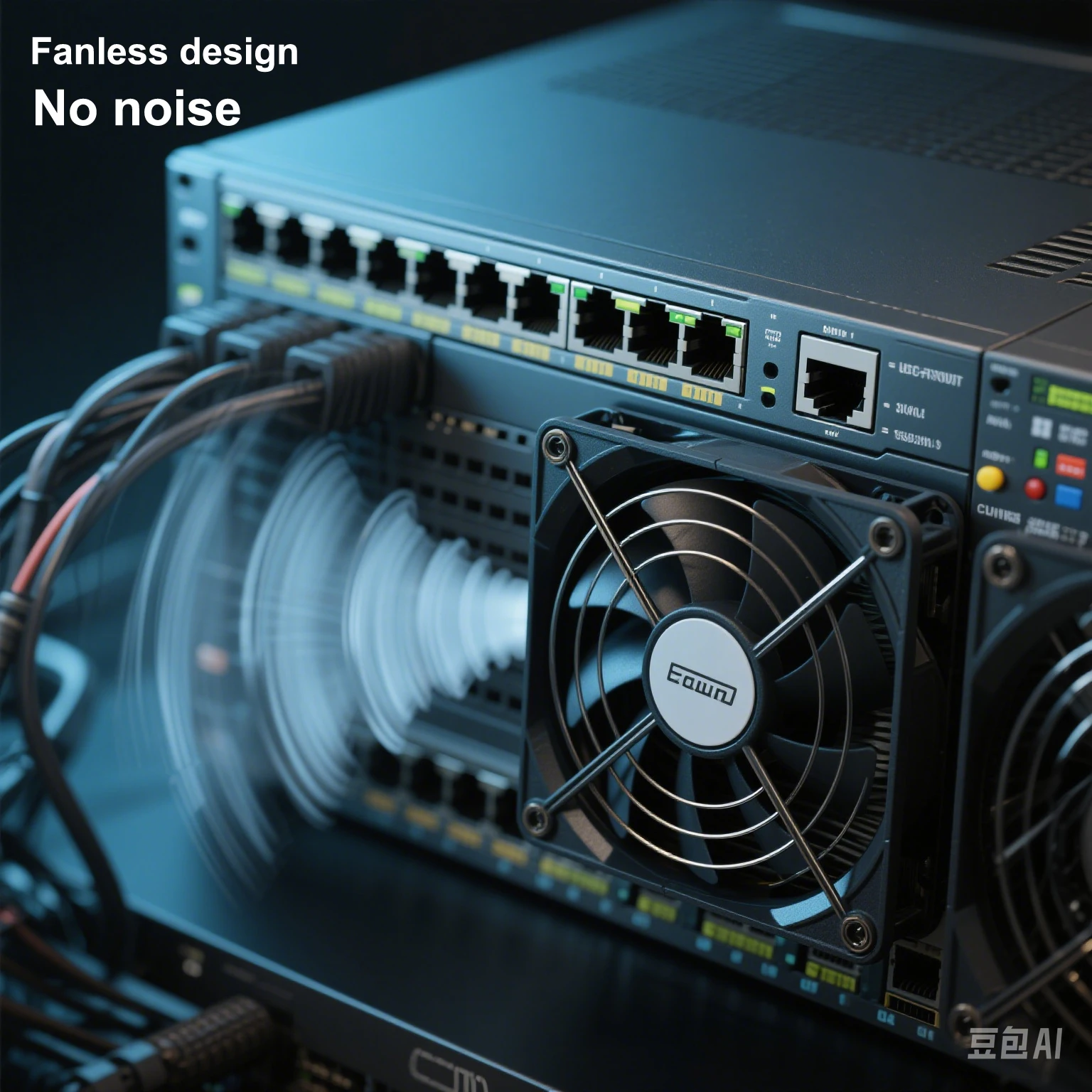 L3 managed Full 10Gbps 8 Ports Network Switch 4*RJ45 and 4*SFP+