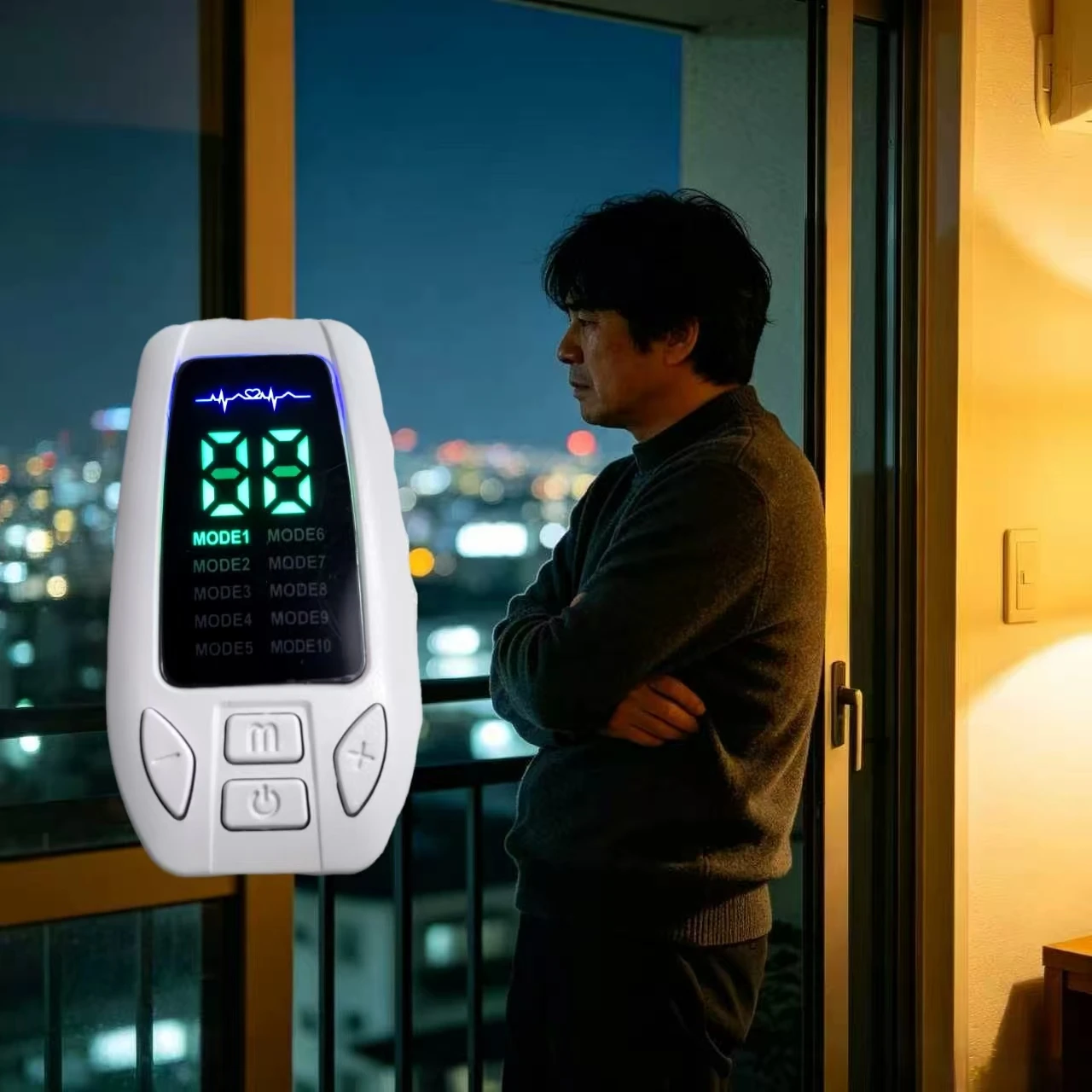 CES Sleep Aid Device for Insomnia,Non-Invasive Cranial Electrotherapy Stimulator for Anxiety Stress Depression Treatment
