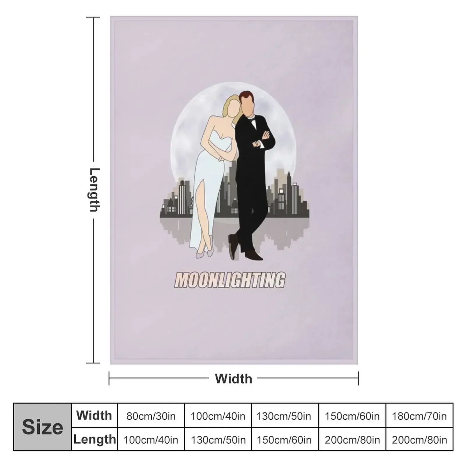 moon Throw Blanket Luxury Designer Designers Decorative Sofa Hairys Blankets