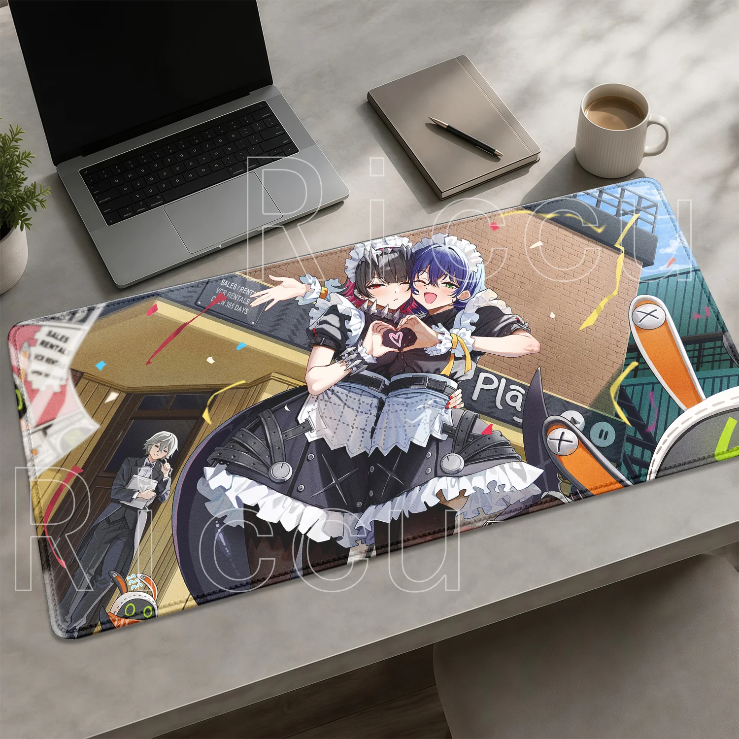 HD Printing Belle Phaethon‌ Zenless Zone Zero Mouse Pad Anime Girl ZZZero Gaming Mousepad Offices Accessories Overlock Desk Mat