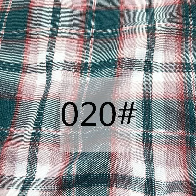 Plaid Fabric Smooth By The Meter for Clothing Dresses Sewing Japanese-style Jk Uniform Cloth Needlework Breathable Anti-wrinkle