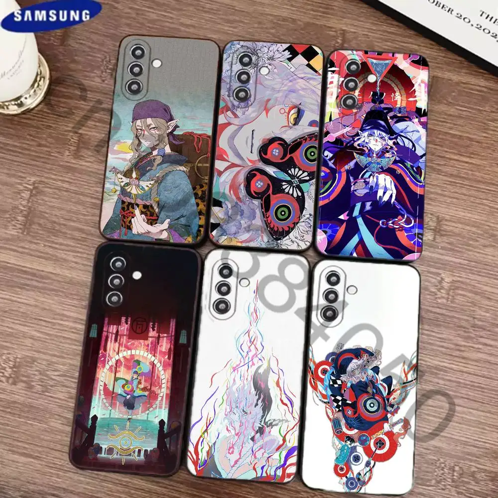 M-Mononoke  Phone Case for Samsung Galaxy S21 22 23 Ultra Plus S24 25 26 FE Lite TPU Protector