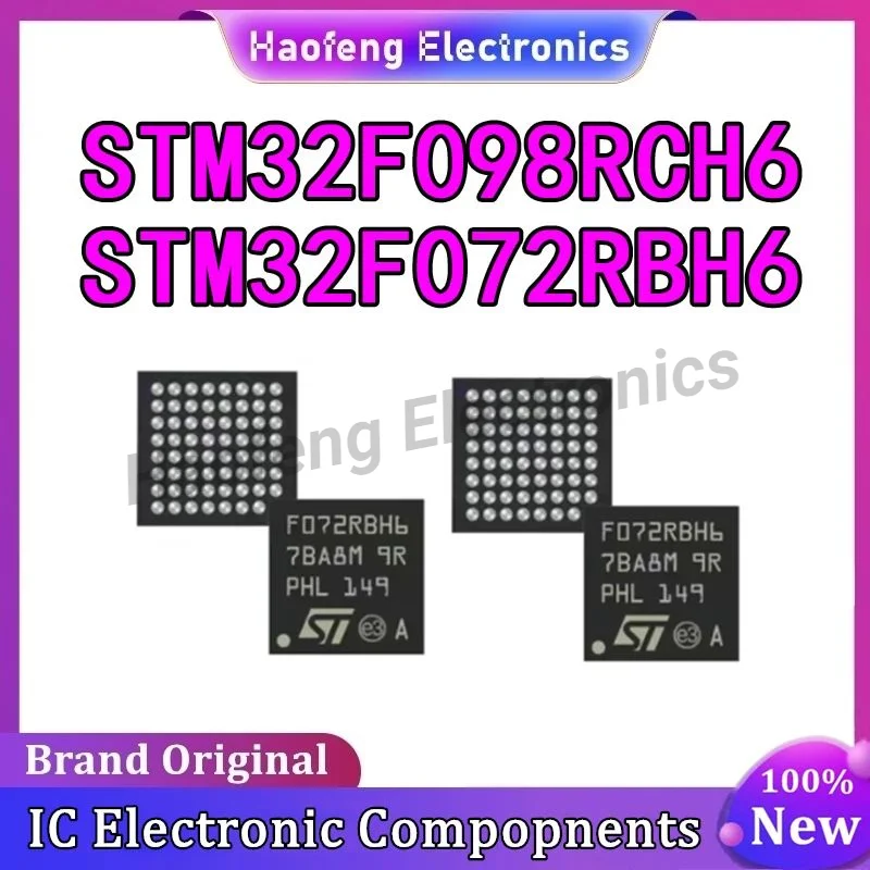 STM32F098RCH6 STM32F072RBH6 STM32F098RC STM32F072RB STM32F098 STM32F072 STM32F STM32 STM IC MCU Chip BGA64 100% New Original in