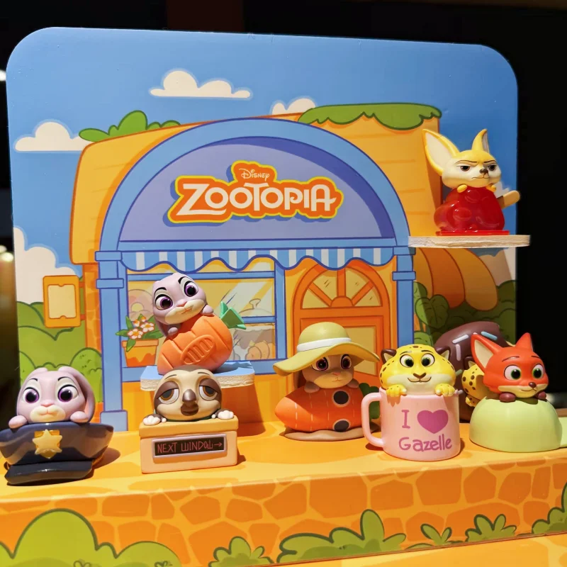 

Cute Mini Figurine Toys Afternoon Tea Series Blind Box Collectible Animales Frenéticos Plaything Trendy Surroundings