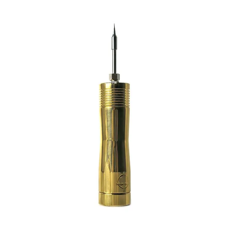 Original Hellvape Trishul V2 Mechanical Rod Electronic Soldering Iron 510 thread Soldering Tool Can Hold 18650/21700 Battery