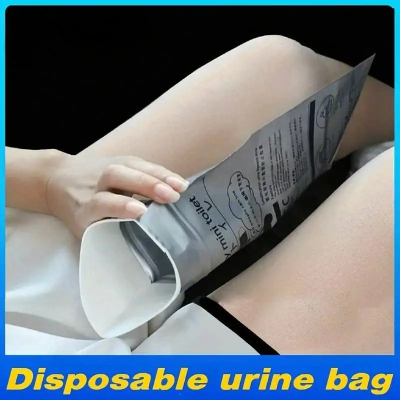 Emergency Urinal Bag Portable Disposable for Travel Outdoor Men Women Lightweight Compact