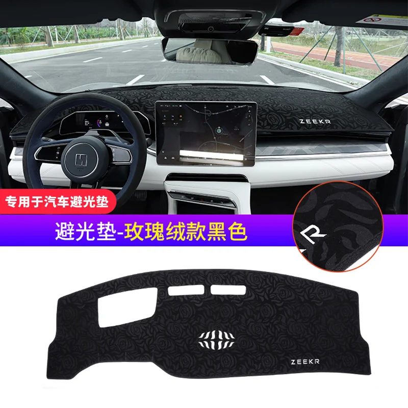 for ZEEKR 001 2022 2023 Car Dashboard Mat Dustproof Instrument Platform Cover Non-Slip Carpets Interior Accessories