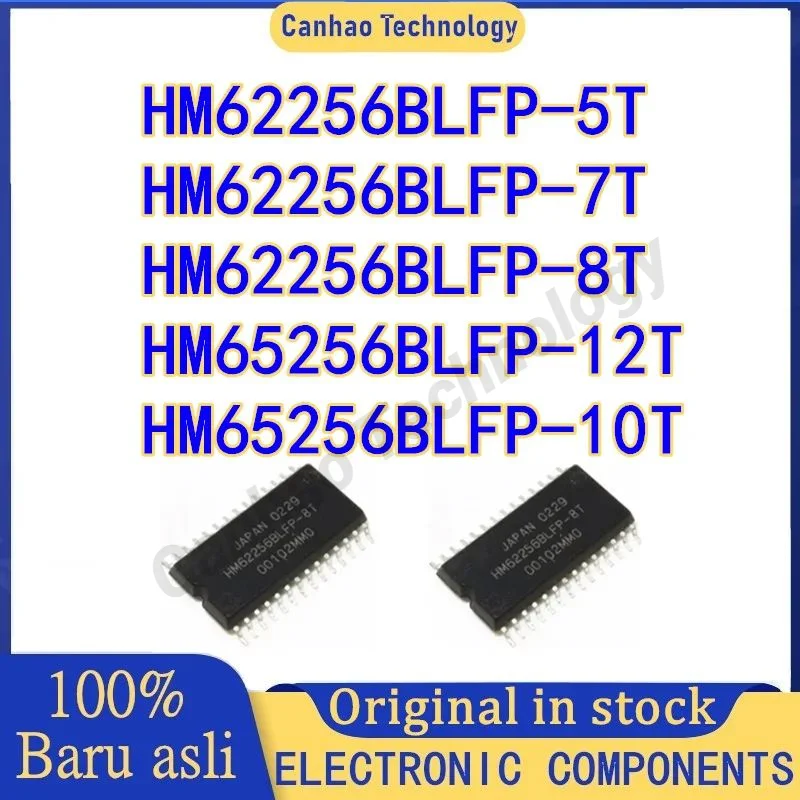 

5PCS HM62256BLFP-5T HM62256BLFP-7T HM62256BLFP-8T HM65256BLFP-12T HM65256BLFP-10T SOP IC Chip in stock