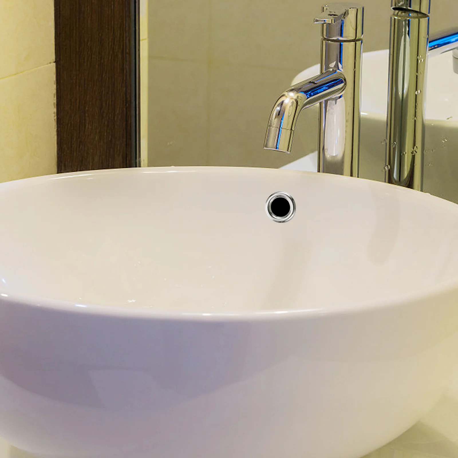 30 قطعة من غطاء فتحة الفائض، حلقة تجاوز الحوض المزخرفة، حواف ناعمة، لا توجد أدوات مطلوبة لاستخدام الحمام #4