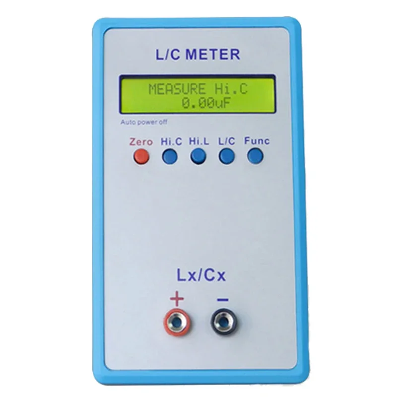Digitale LC Meter Draagbare LCD 1uH -100H Inductie 1pF-100mF Capaciteit L/C Tester Meter LC200A Multimeter