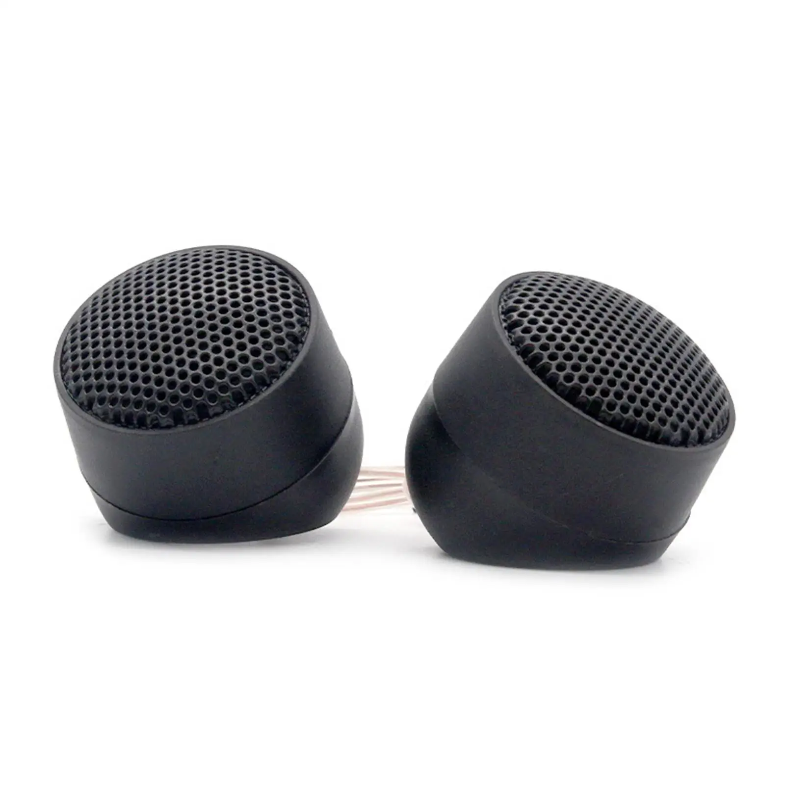 

2 Pieces Car Stereo Speaker Tweeter 200W Maximum Power Treble Sound 4Ω Mini Car Audio System Loudspeaker for Vehicle Truck