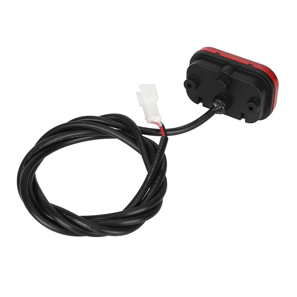 سكوتر الضوء الخلفي الخلفي ضوء مصباح الضوء الخلفي الذيل ضوء الضوء الخلفي مصباح تحذير Kukirin G2 Pro DB الملحقات #5