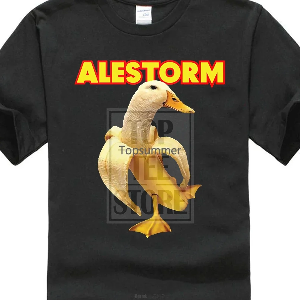 Alestorm банан утка футболка S M L Xl 2Xl Совершенно новая футболка