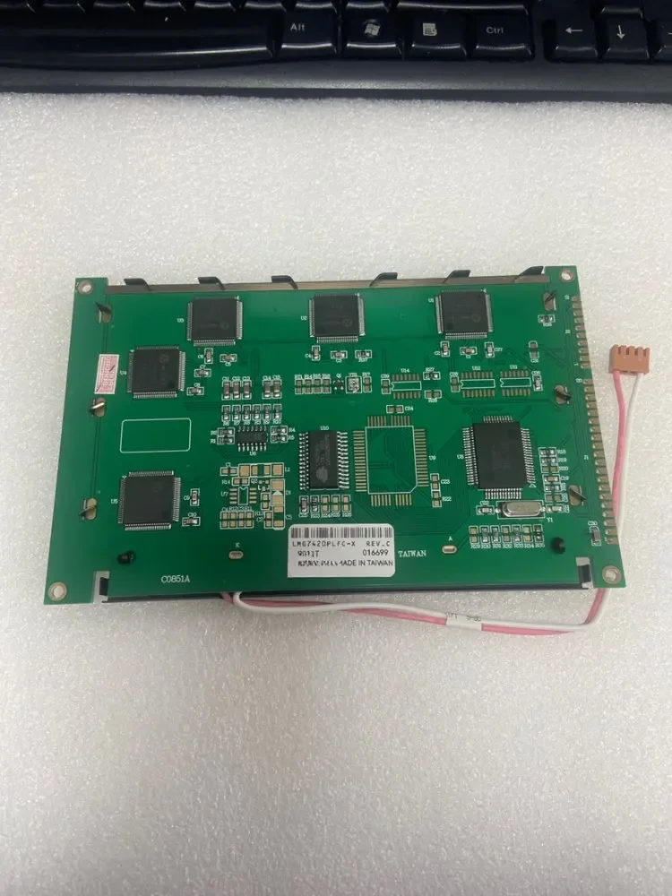 Compatibility For LMG7420PLFC-X Rev.A Rev.C Replacement Lcd Display Screen White Colour