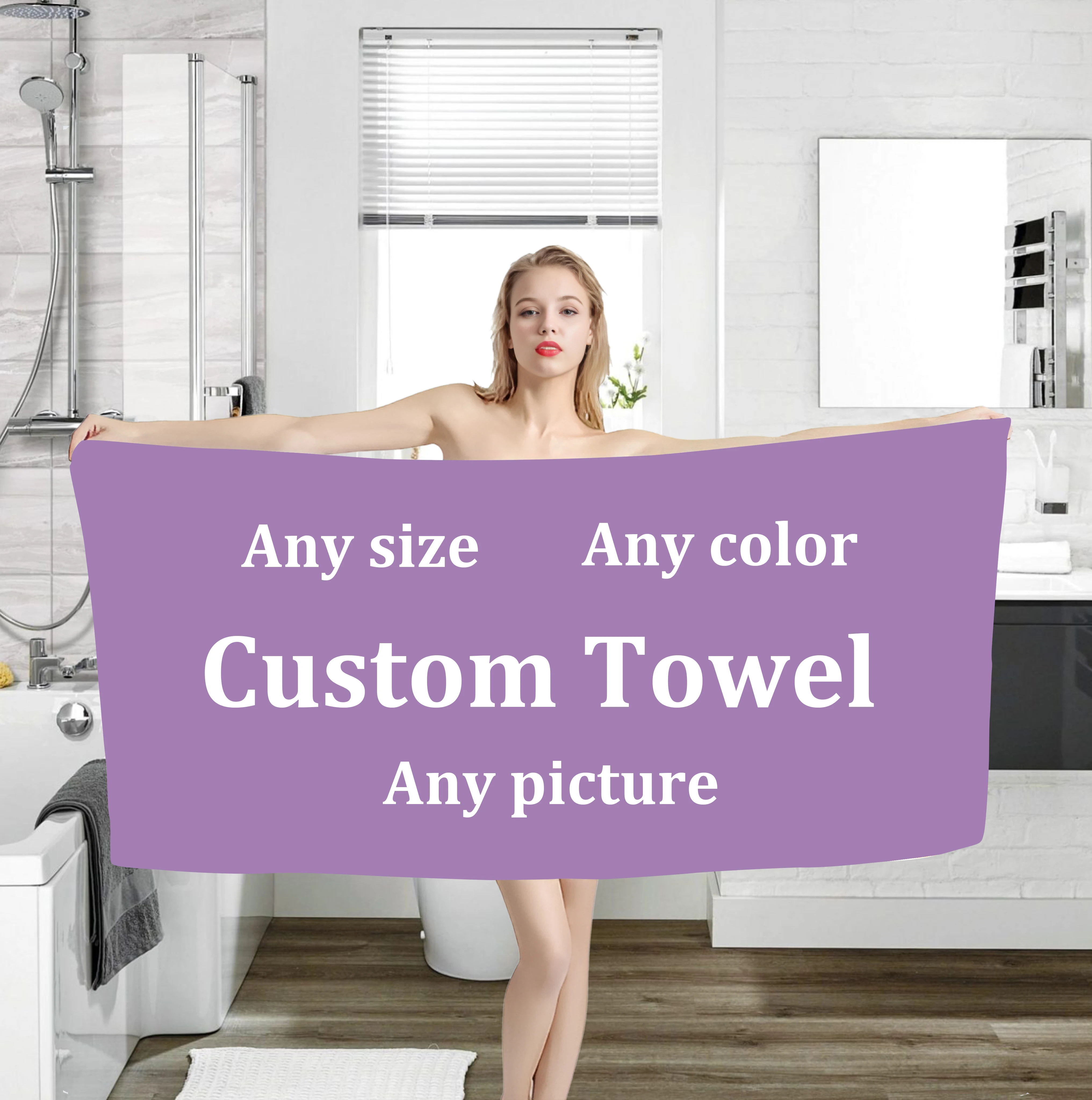75x150cm handdoek op maat bedrukt strandlaken One Piece Anime sport fitness activiteiten handdoek badkamer douche washandje woondecoratie