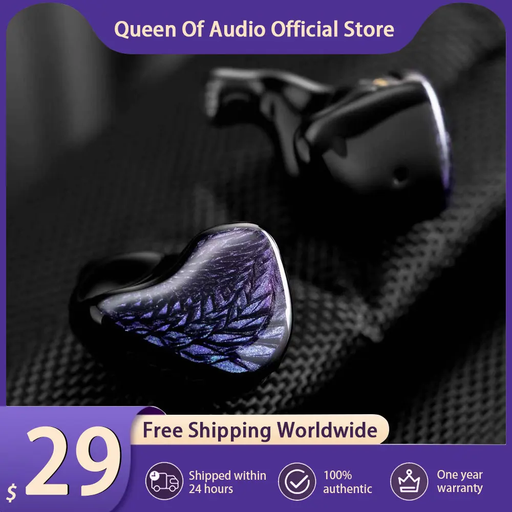 Nuevos auriculares Celest Wyvern Black Pro, auriculares intrauditivos con controlador dinámico LCP de 10mm con micrófono de pluma desmontable, Cable de Audio HiFi IEM