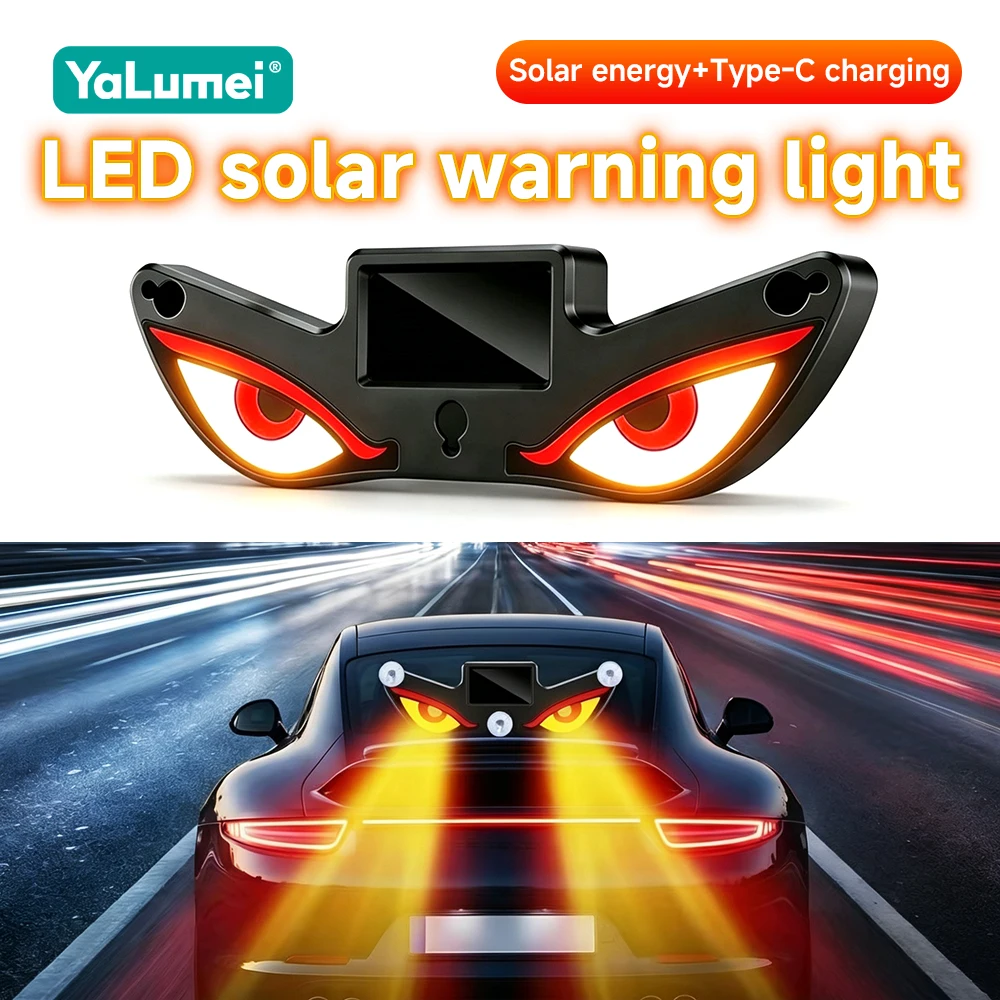 

For MG3 MG4 MG5 MG6 MG7 ZS EZS EV ONE HS EHS PHEV ES5 Cyberster Car Solar Devil Eye Warning Light Free of Wiring Lamps