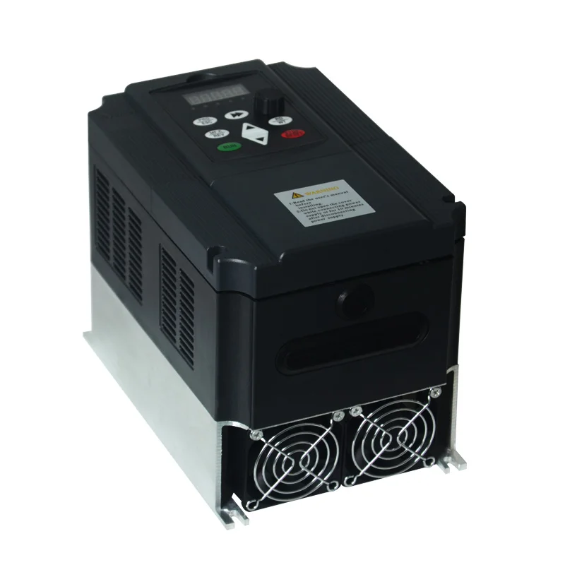 5.5KW/4KW 220V to 380V 3 Phase 5HP VFD Variable Frequency Inverter Converter Changer Variator for Motor Speed Control Invert