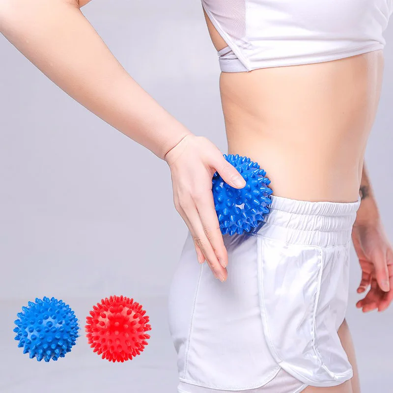 Professional Massage Balls Foot Ball Foot Massager Spiky Roller for Deep Tissue Trigger Point Plantar Fasciitis Reflexology Stre