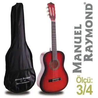 Classical guitar Junior Manual Raymond MRC87RB (SHEATH GIFT) Music,Acoustic, Hobby, Custom, a new generation, made in Turkey