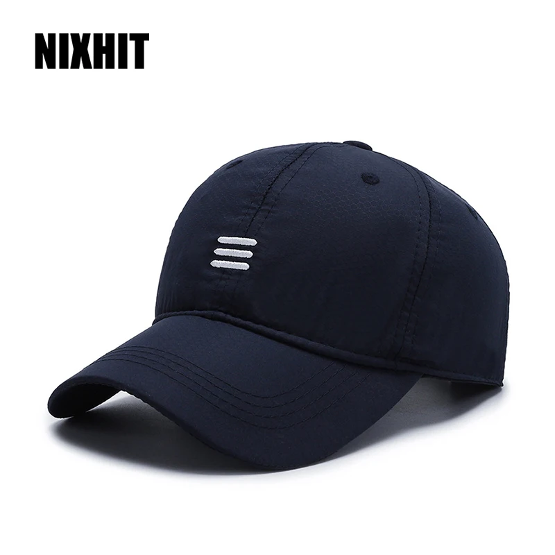 NIXHIT Quick Drying Water Proof Thin Women Men's Baseball Cap Outdoor Sports Hiking Mountaineering Driving Fishing Truck Hat