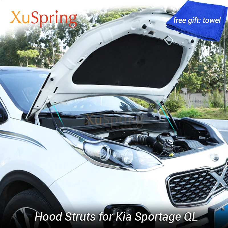 Samochodowy drążek hydrauliczny do KIA Sportage QL 2015 2016 2017 2018 2019 2020 2021 Wspornik amortyzatora sprężynowego Wspornik samochodowy Stylizacja
