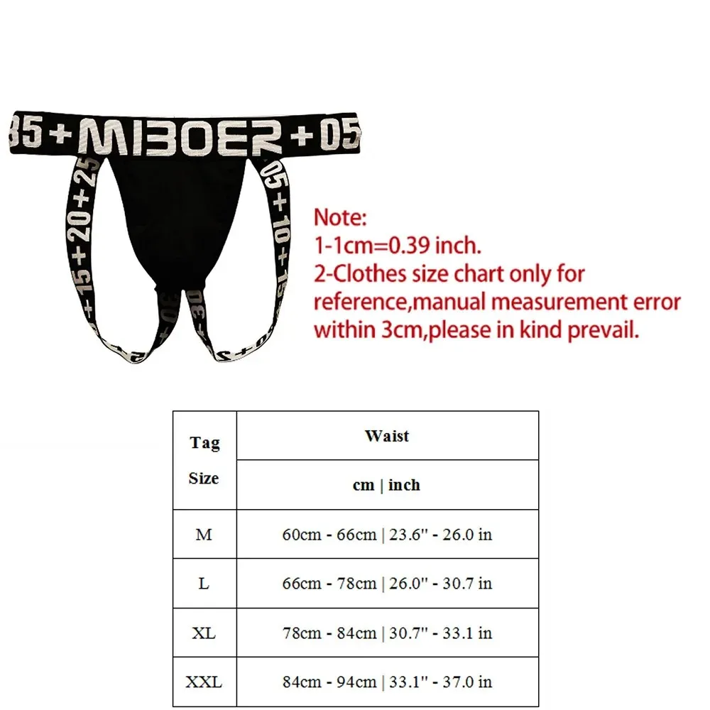Jockstrap Men's Sexy U Pouch Bag Thongs Low Waist G Strings Underwear Erotic Hombre Male Lingerie Tanga Bikini Homme Knickers - view 2