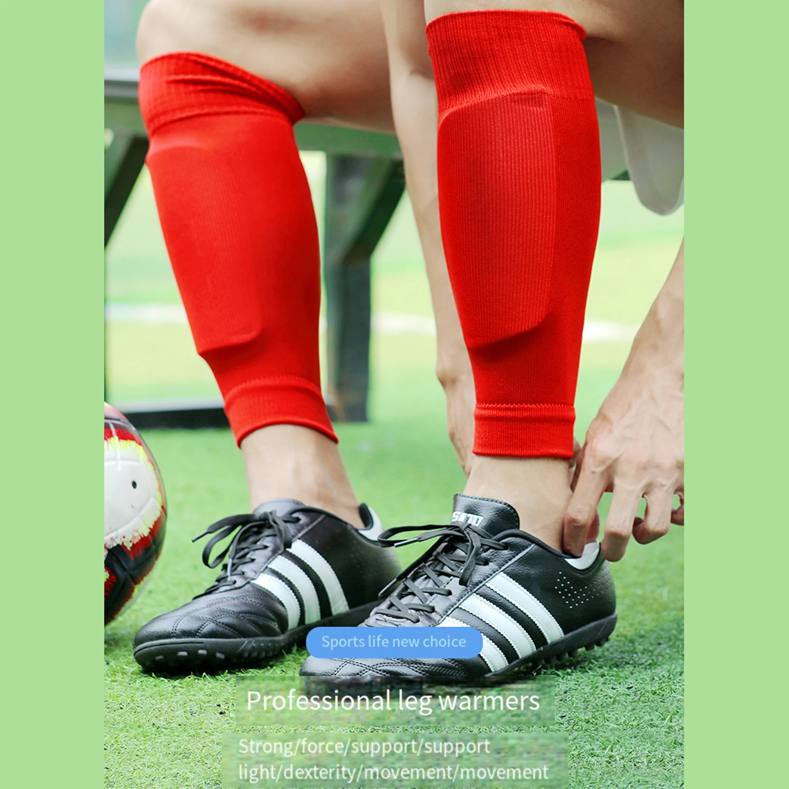 

Football socks, men's and women's running, badminton sports leg covers, fitness yoga, slim leg covers, high elasticity