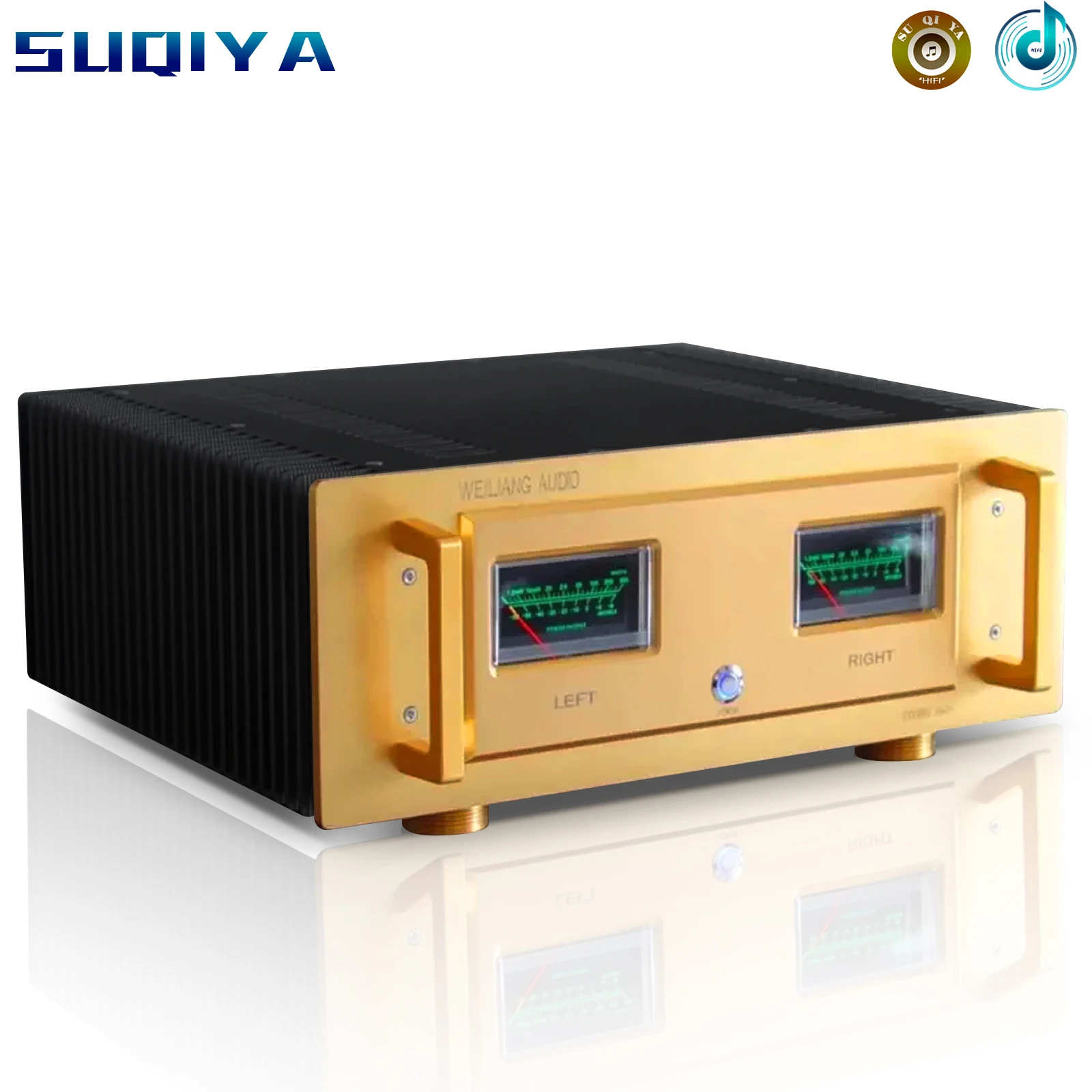 Weiliang Breeze Audio A60 Class A/AB Power Amplifier HIFI EXQUI 20w-200w x2 Integrated Amp