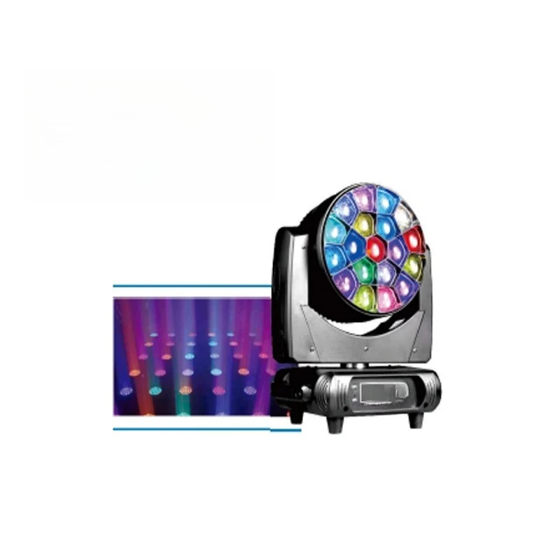 

19 40W Hornet Eye Beam Dyed LED Rotating Kaleidoscope Stage Lights