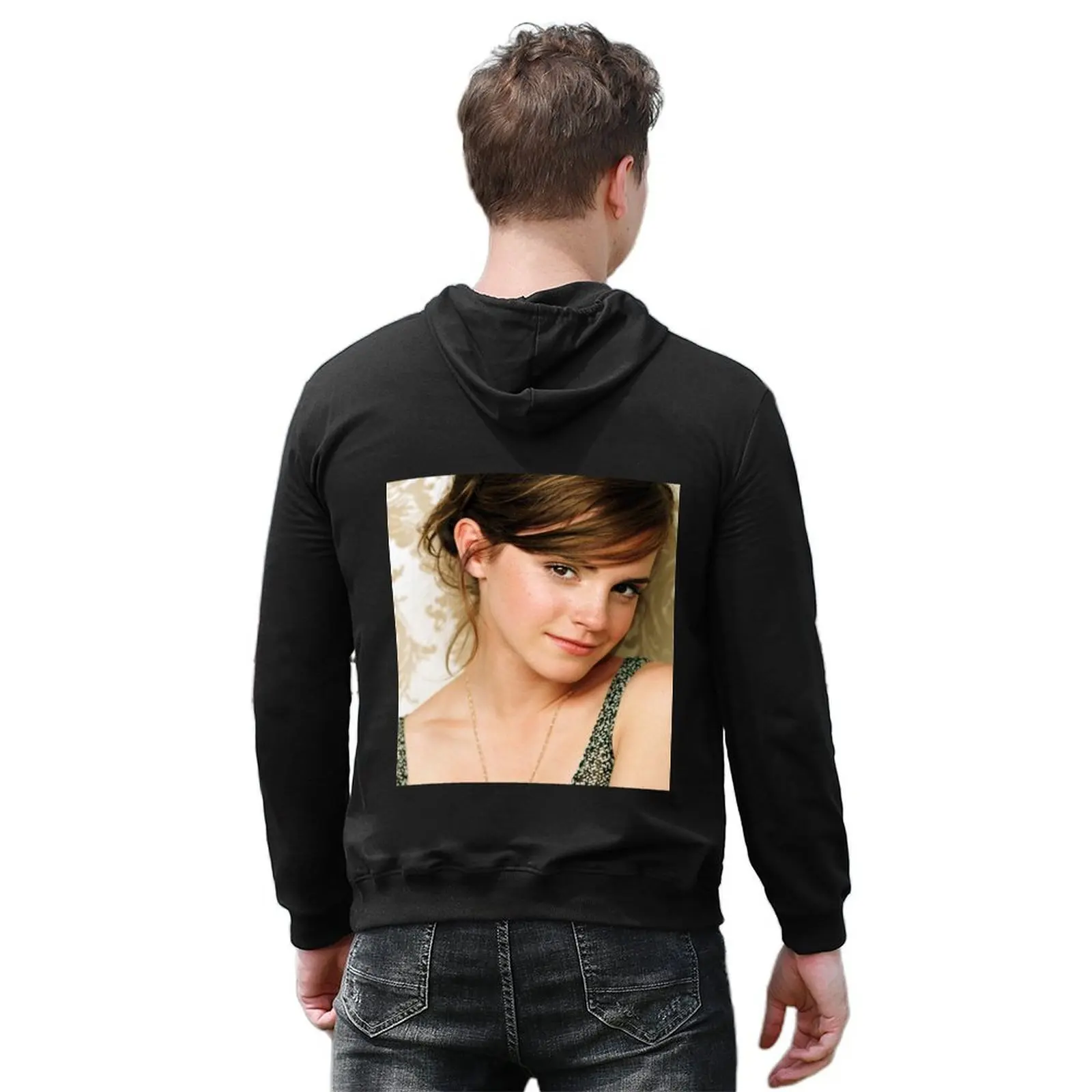 إيما واتسون هوديي ملابس رجالي ملابس شتوية ملابس رجالية ملابس أنيمي هوديي أنيمي #6