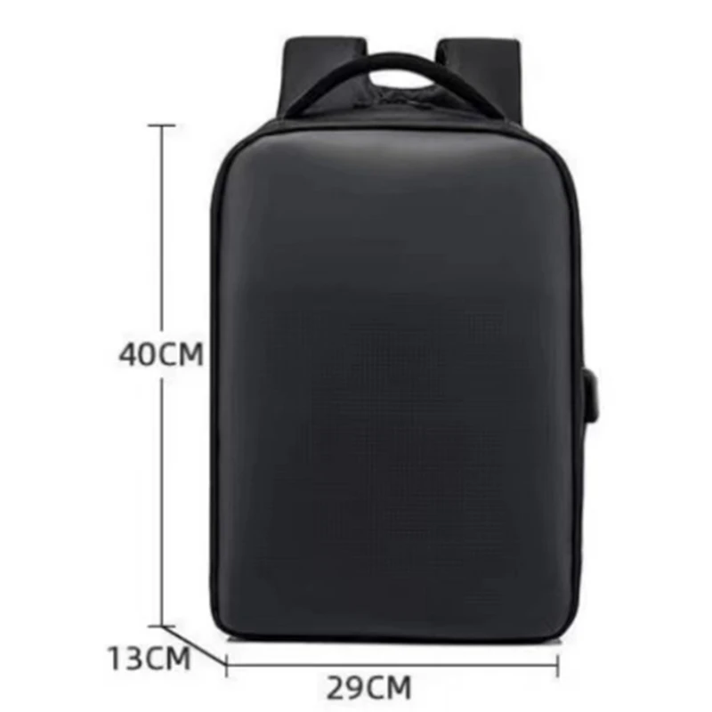 LED Screen Backpack Mochila Bag Display Advertise with WIFI for Travel Express with Name LOGO Outdoors-ABFT