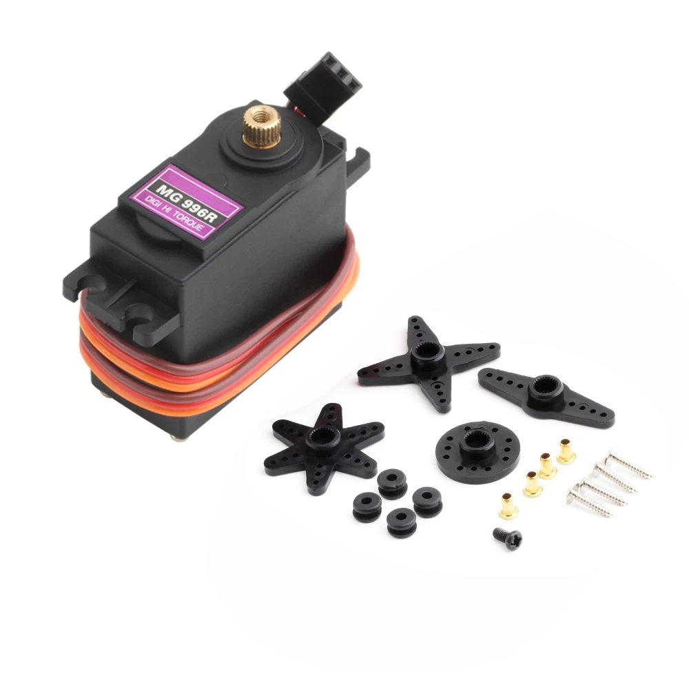 1/2/4/6/10 Stück 13 kg 15 kg Kunststoffservo MG995 MG996 Servo Kunststoffgetriebemotor für Roboterarm Auto RC Hubschrauber für Arduino Roboter – Detail 12