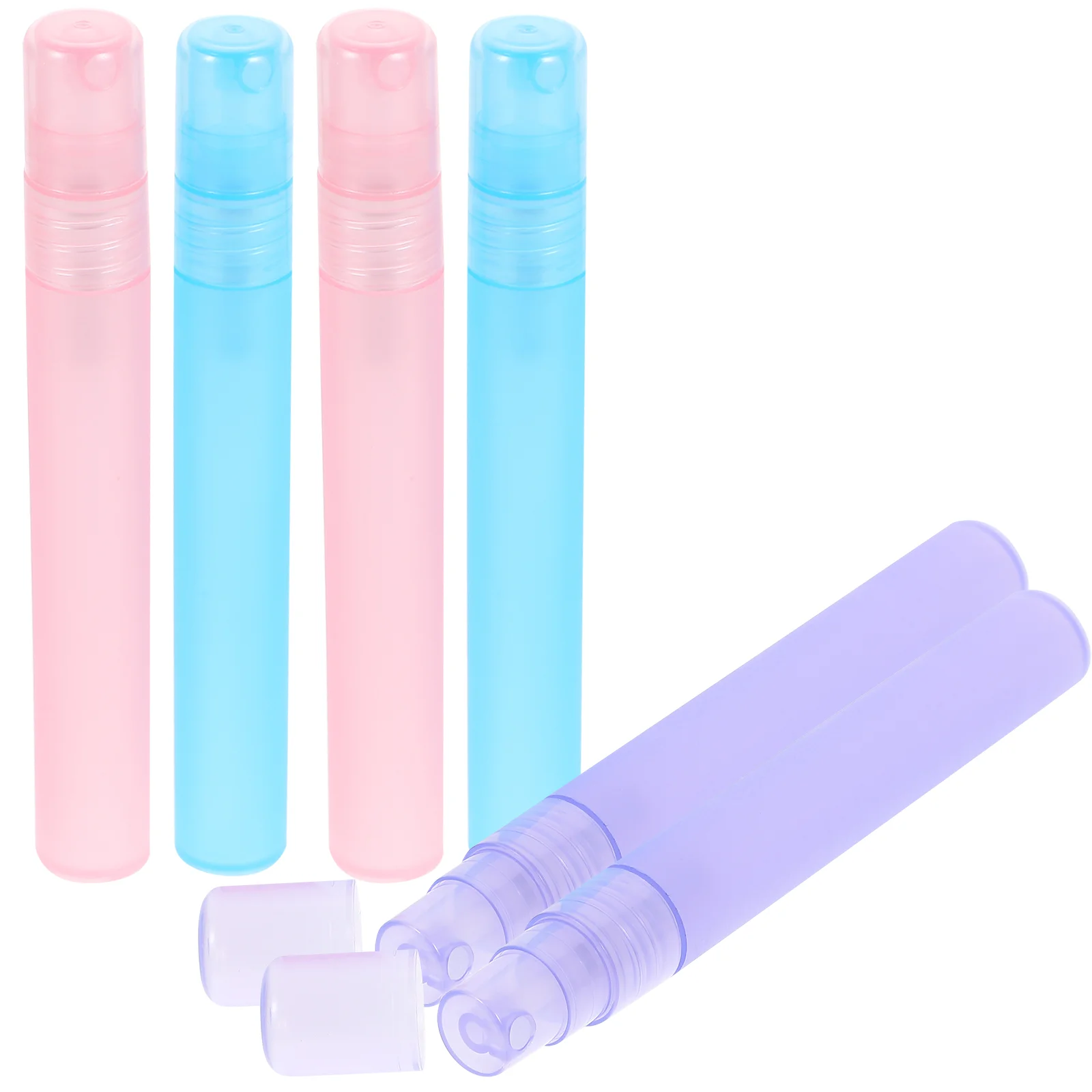 6 Pcs Colorful Plastic Dispensing Bottle Little Spray Bottles Water Sprayer for Hair Portable Strawberry Small Travel