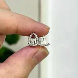 RACHELZ Gold Silver Color Horizontal bar Hollow Flame Zircon Teeth Grillz Hip Hop CZ Stone Tooth Grills For Women Men Jewelry